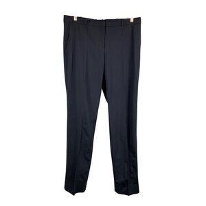 Hugo Boss Womens Wool Blend Tailored Trousers Made In Malta
